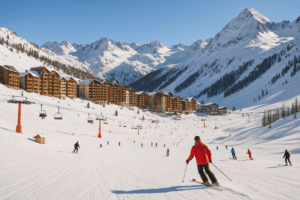 Isola 2000 forfait ski dans les Alpes du Sud avec hébergements et pistes de montagne